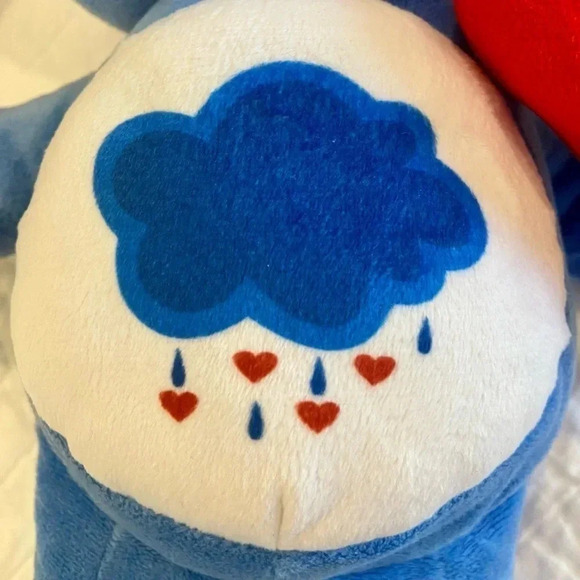 Care Bears Valentine Grumpy Bear Love Stinks 2015 Retired Very Rare NWT - Picture 5 of 12